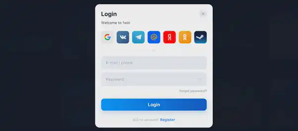 1win login