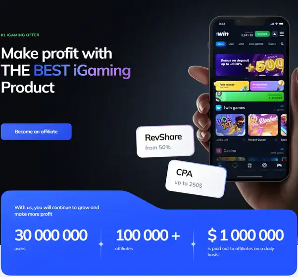 1win affiliate program